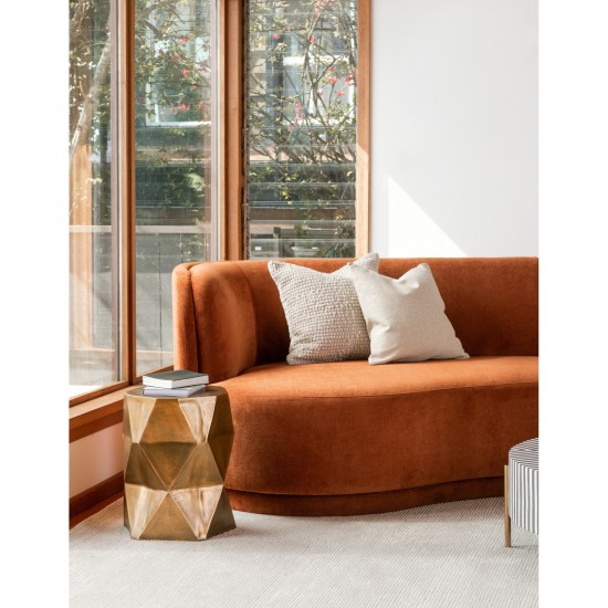 Yoon Eclipse Modular Sectional Chaise Left Fired Rust