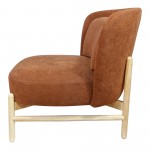 Sigge Accent Chair Burnt Auburn