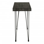 Boneta Console Table Weathered Grey