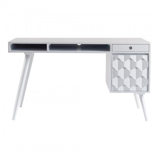 O2 Desk White