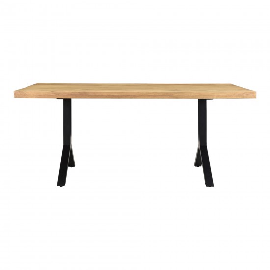 Trix Dining Table Honey Oak