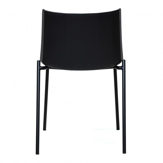 Silla Outdoor Dining Chair Black-M2