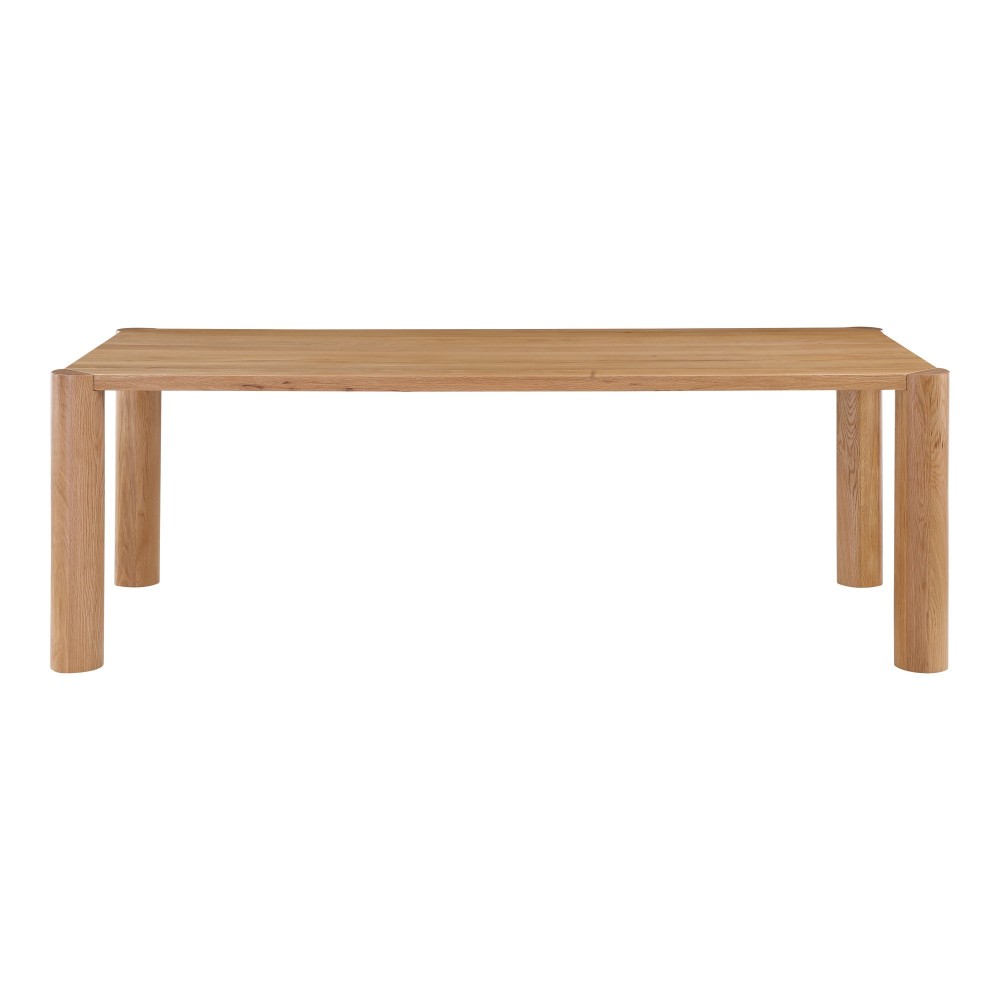 Post Dining Table Small Oak Natural Post Dining Table Small Oak Natural