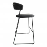 Adria Barstool Dark Grey