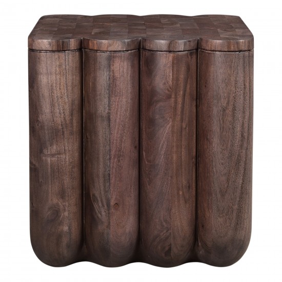 Punyo Punyo Accent Table Espresso Brown