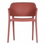 Faro Outdoor Dining Chair Desert Red-M2