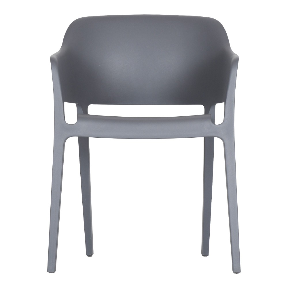 Faro Outdoor Dining Chair Charcoal Grey-M2 Faro Outdoor Dining Chair Charcoal Grey-M2