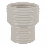 Ozean Vase Coastal White