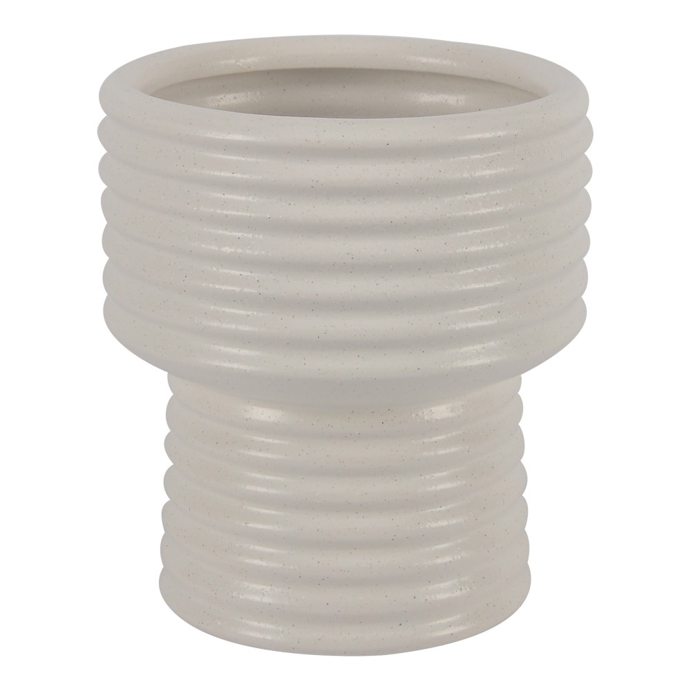 Ozean Vase Coastal White