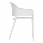 Faro Outdoor Dining Chair White-M2