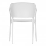 Faro Outdoor Dining Chair White-M2