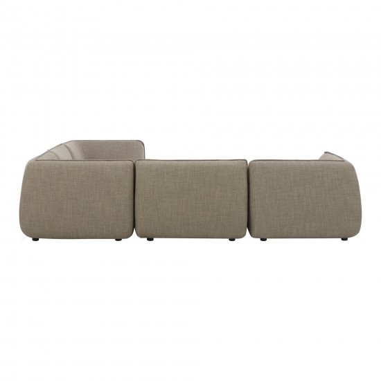 Zeppelin Classic L Modular Sectional Speckled Pumice