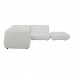 Zeppelin Dream Modular Sectional Salt Stone White
