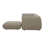 Zeppelin Nook Modular Sectional Speckled Pumice