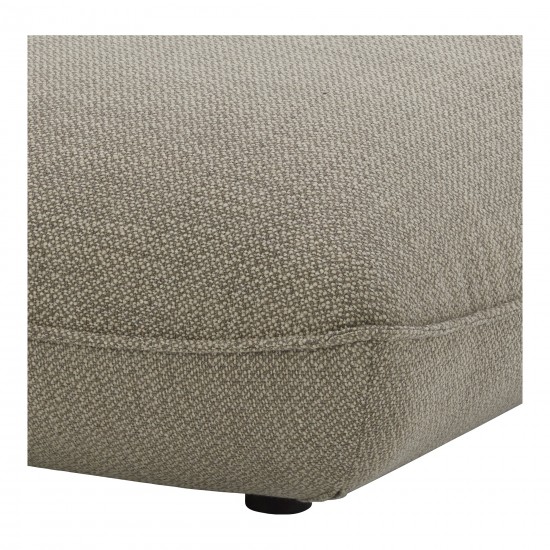 Zeppelin Ottoman Speckled Pumice