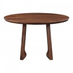 Silas Round Dining Table Walnut