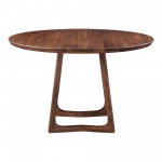 Silas Round Dining Table Walnut