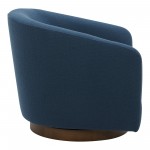 Oscy Swivel Chair Dark Atlantic