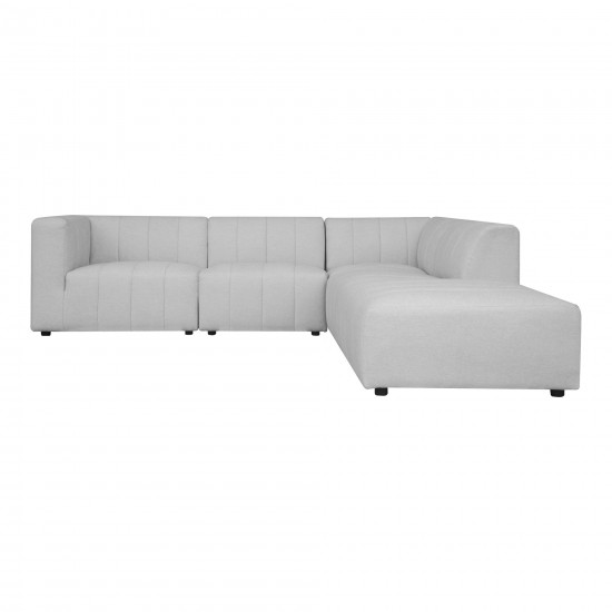 Lyric Dream Modular Sectional Right Oatmeal