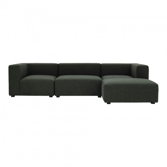 Romy Lounge Modular Sectional Forest Shade