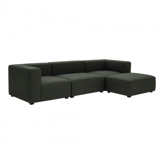 Romy Lounge Modular Sectional Forest Shade