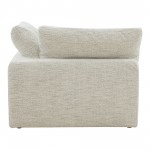 Clay Corner Chair Neverfear™ Fabric Coastside Sand