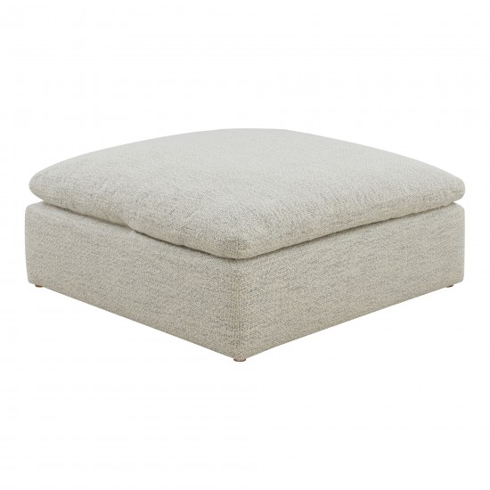 Clay Ottoman Neverfear™ Fabric Coastside Sand