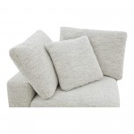 Terra Condo Corner Chair Neverfear Fabric Coastside Sand