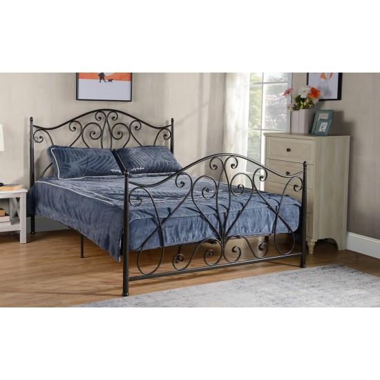 Metal Bronze Bed Frame