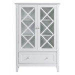 Savannah Accent Cabinet With Two Doors and Lower Drawer