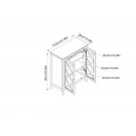 Savannah Accent Cabinet With Two Doors