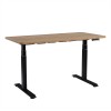 Light Oak Electric Standing Desk