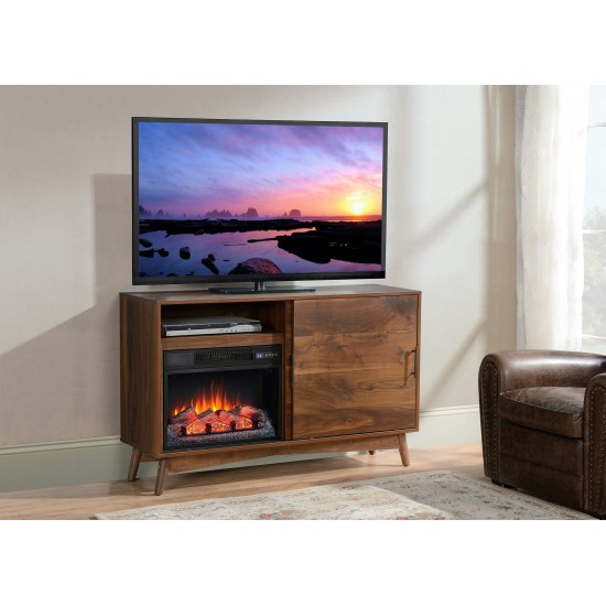 Hans TV Stand with Electric Fire Insert