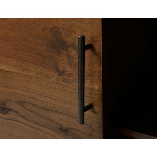 Hans TV Stand with Electric Fire Insert