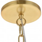 Elegant Lighting Vega 13 Light Gold Led Pendant