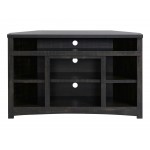 Corner Unit Rough Sawn Dark Oak Finish TV Stand