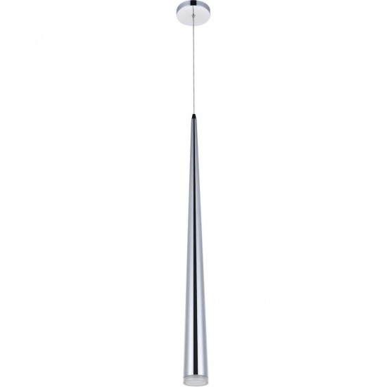 Elegant Lighting Fantasia 1 Light Chrome Led Pendant