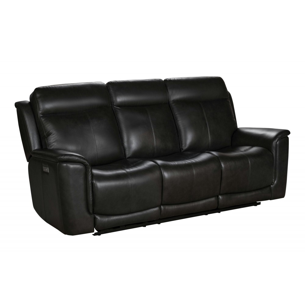 39PHL-3704 Burbank Power Reclining Sofa, Matteo Smokey Gray