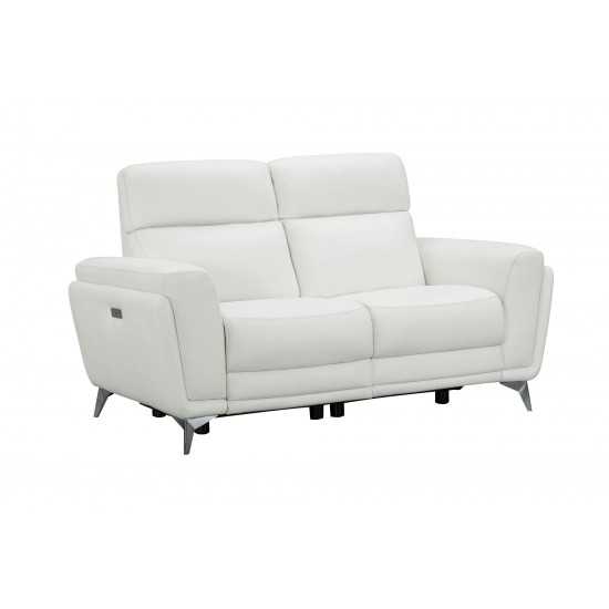 29PH-3082 Cameron Power Reclining Loveseat, Enzo Winter White