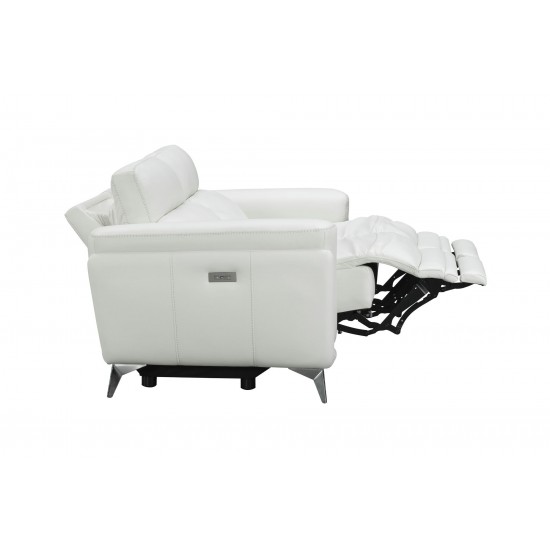 29PH-3082 Cameron Power Reclining Loveseat, Enzo Winter White