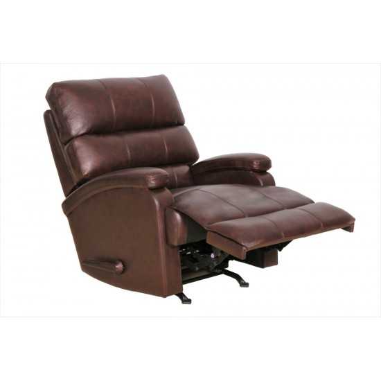 6-4585 Detrick Rocker Recliner, Ryegate Brown