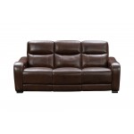 39PHL-1114 Electra Power Reclining Sofa, Castleton Rustic Brown