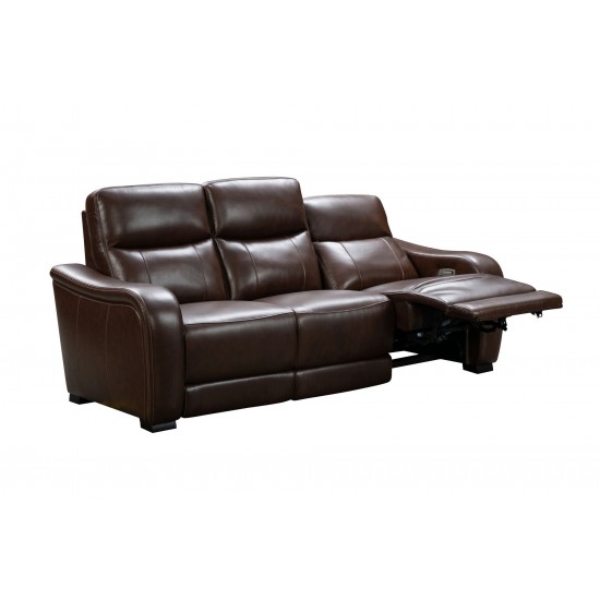 39PHL-1114 Electra Power Reclining Sofa, Castleton Rustic Brown