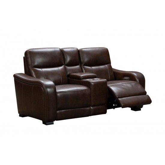 24PHL-1114 Electra Power Reclining Console Loveseat, Castleton Rustic Brown