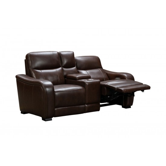 24PHL-1114 Electra Power Reclining Console Loveseat, Castleton Rustic Brown