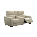 24PHL-1114 Electra Power Reclining Console Loveseat, Laurel Cream