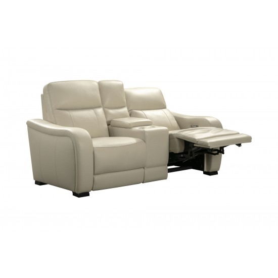 24PHL-1114 Electra Power Reclining Console Loveseat, Laurel Cream