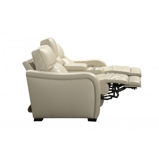 24PHL-1114 Electra Power Reclining Console Loveseat, Laurel Cream