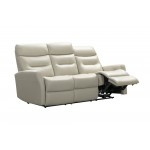 39PHL-1115 Enzo Power Reclining Sofa, Laurel Cream