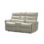 24PHL-1115 Enzo Power Reclining Console Loveseat, Laurel Cream